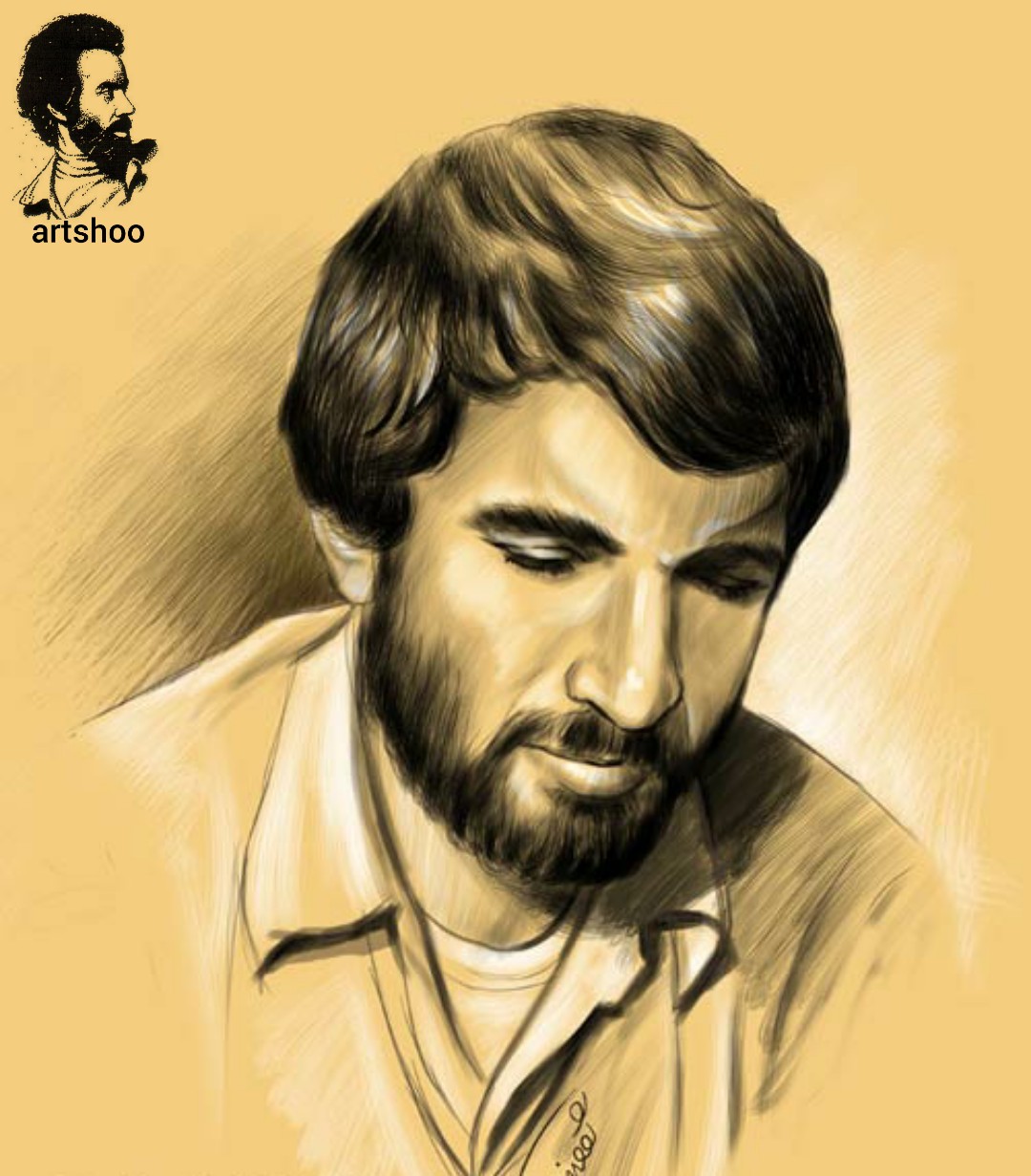 نقاشی سیاه قلم